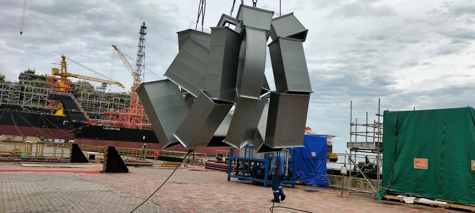 LMV Duct Installation